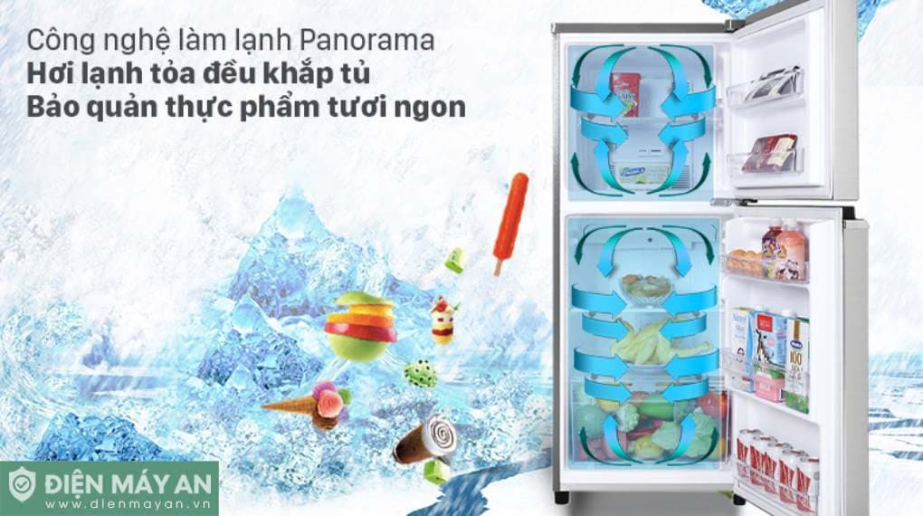 Tủ lạnh Panasonic Inverter 170 lít NR-BA190PPVN